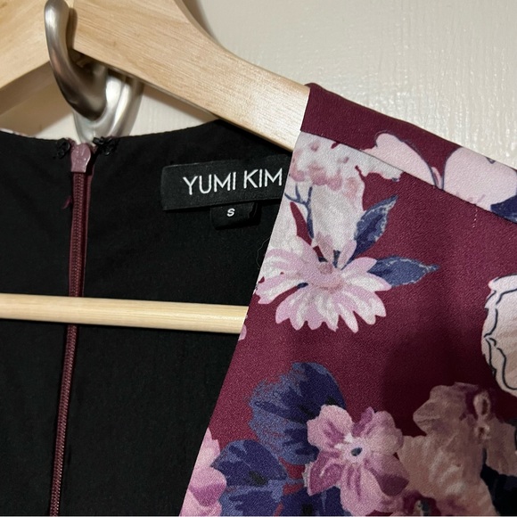 Yumi Kim Floral Tie Front Jumpsuit S - Picture 4 of 12